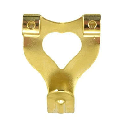 Image of Centurion PF02P Double Picture Hooks No.3 with pins, Brassed Pack of 2, Various