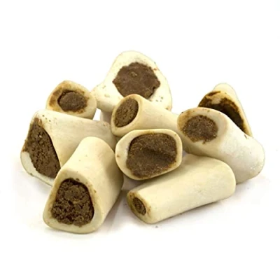 Image of British 3&quot; Meat Filled Bone x5 For Dogs, 100% Natural Treats, Long Lasting Chew