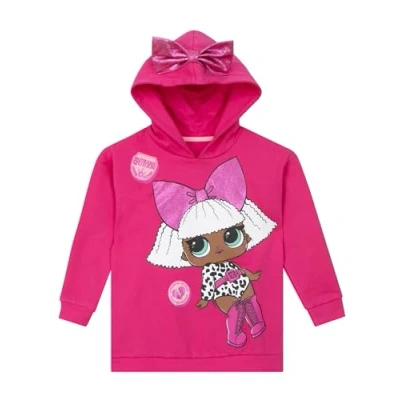 Image of L.O.L. Surprise! Hoodie Diva Girls Hoodies Glitter Lol Clothes Pink 12 13 Years