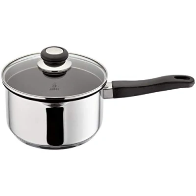 Image of Judge Vista Draining Non Stick 20cm Saucepan