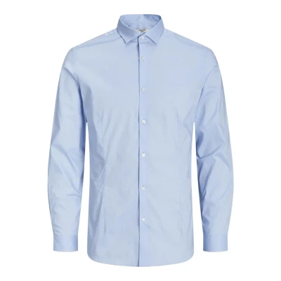 Image of Jack &amp; Jones Formal shirt, Men&#039;s, Size: XXL, Light blue