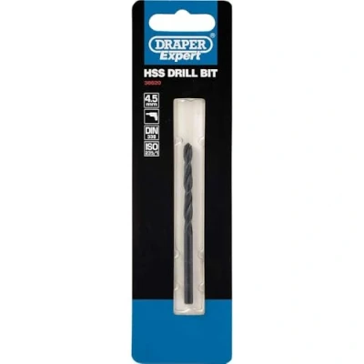 Image of Draper HSS Drill Bit, 4.5mm