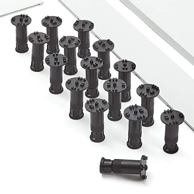 Image of Milano Slate Effect Shower Tray Feet Pack of 16