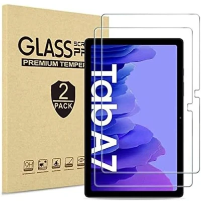 Image of PROTech 2x Pack Premium Tempered Glass Screen Protector for Samsung Galaxy A7 T500, T505 10.4 inch (2020),T509(2022) T509 [ SM T503/SM T500/T505/T507] Ultra Clear with 9H Hardness
