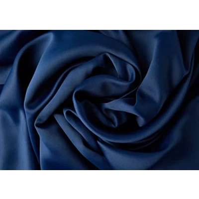 Image of Emma Barclay Cali Door Curtain Thermal Blackout Lining Pencil Pleat Single Doorway Panel 45&quot; x 84&quot; (Navy)