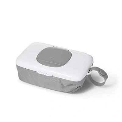 Image of OXO Tot On the Go Wipes Dispenser with Nappy Pouch,Grey