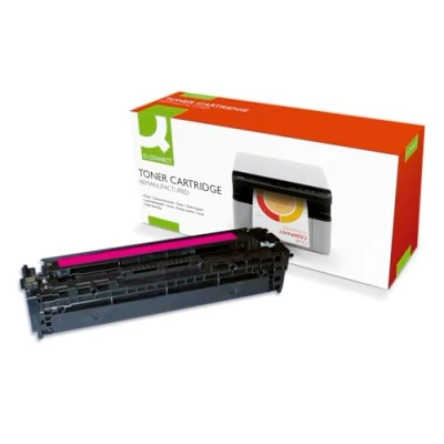 Image of Q Connect Compatible Solution HP 128A Laserjet Toner Cartridge Magenta CE323A COMP