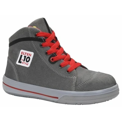 Image of Elten Unisex Adult VINTAGE Mid ESD S3 Work And Safety Shoes S3, Gray GREY, 46 EU