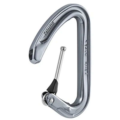 Image of PETZL Ange L Carabiner Grey, One Size,standard size