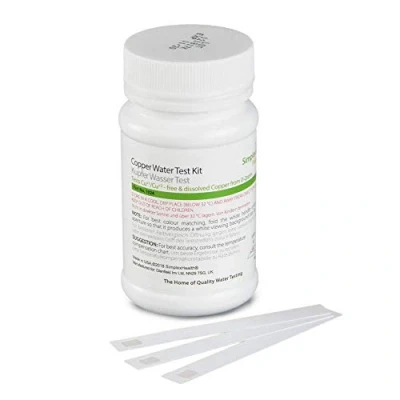 Image of SimplexHealth Copper Check Water Testing Strips (25 Strips)