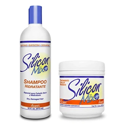 Image of Silicon Mix Hidratante Treatment and Shampoo Combo 16 OZ