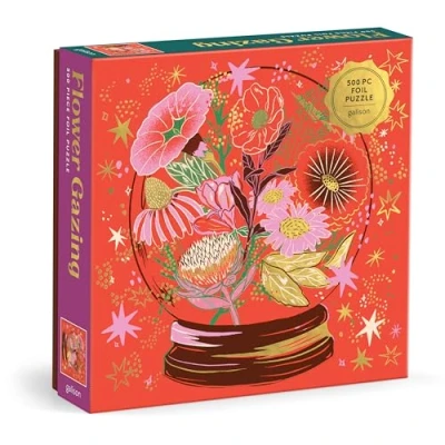 Image of Galison 9780735382831, Crystal Flower Ball 500 Piece Foil Puzzle