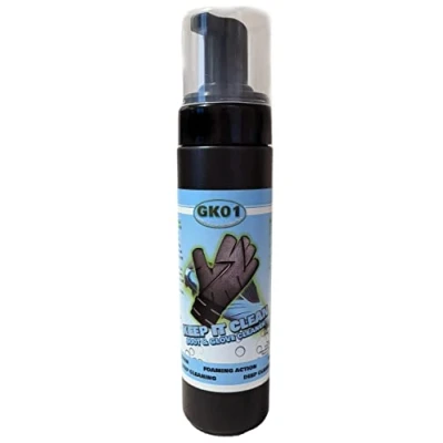 Image of GK01 Keep it Clean Goalkeeper Glove &amp; Football boot Cleaner Natural Deep Cleaning Foam 200ml