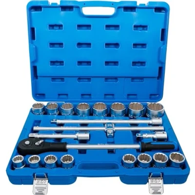 Image of BGS 1107 Socket Set 20 mm (3/4&quot;) Inch Sizes 21 pcs.