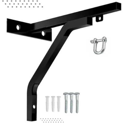 Image of 1x Heavy Duty Punch Bag Wall Bracket Steel Mount Hanging Punching Stand Boxing MMA