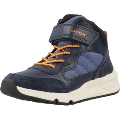 Image of Geox J ROONER BOY E Sneaker, Blue, 0.5 UK