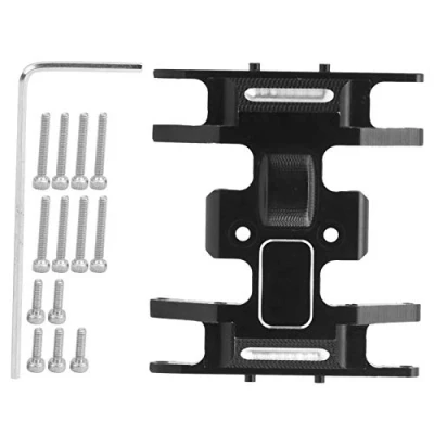Image of DAUERHAFT 1/24 Gearbox Skid Plate ,Simulation Car Aluminum Alloy and Corrosion Resistant Plate, For Axial SCX24 90081 A