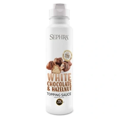 Image of Sephra White Chocolate and Hazelnut Sauce 1kg