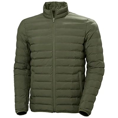 Image of Helly Hansen Men&#039;s Mono Material Insulator Jacket, Green, XL UK