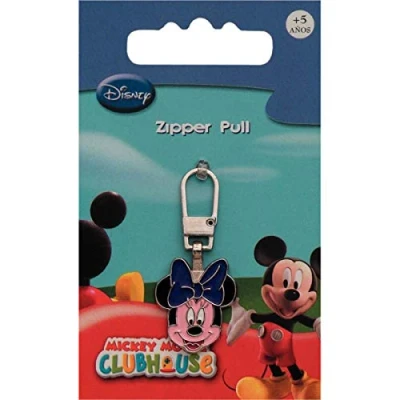 Image of Disney PRYM_482161 Minnie Mouse Head Fashion Zipper Pullers