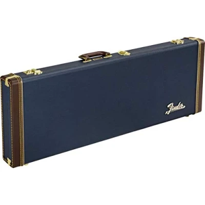 Image of Fender Classic Series Wood Case Strat/Tele, Navy Blue