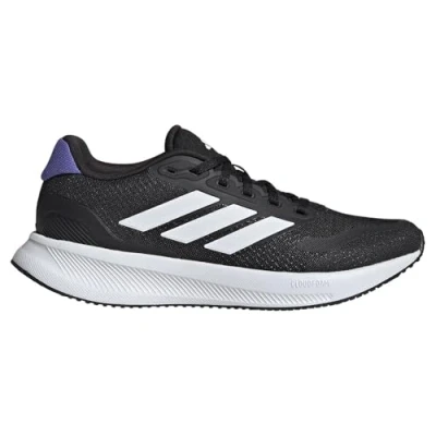 Image of adidas Women&#039;s Runfalcon 5 Running Shoes, core Black/FTWR White/Cobalt Blue, UK