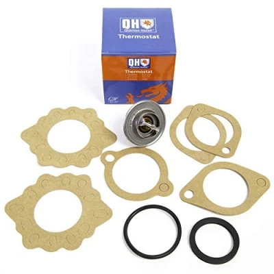 Image of C27650 Engine thermostat QUINTON HAZELL QTH102K 88C with seal VOLKSWAGEN: Golf 6, 4, Transporter 5, AUDI: A6 C6 Saloon, A4 B7 Saloon