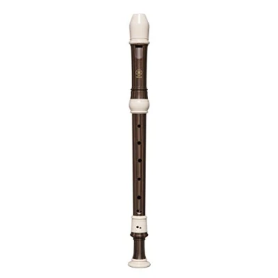 Image of Yamaha YRA 314B Alto Recorder, simulated Ebony finish, Key of F