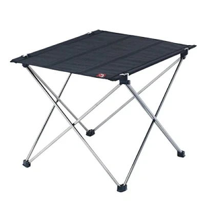 Image of ROBENS Adventure S Camping Table, Black/Silver, 43 x 56 41 cm