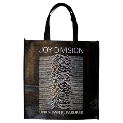 Image of Joy Division Unknown Pleasures Eco Tote Bag One Size
