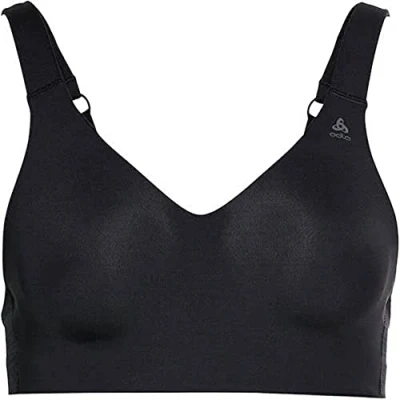 Image of Odlo Women&#039;s Everyday High sports bra, black, 90