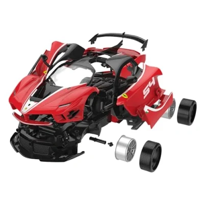 Image of Ferrari FFX K Evo Building Kit Make Your Own 1:18 Scale Remote Control Car