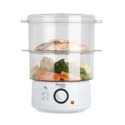 Image of Tower Presto 400W 2 x 2.4 Litre Tier Steam Cooker