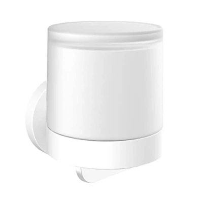 Image of Emco Round Liquid soap Dispenser, one Handed Operation, Metal, White, Normal