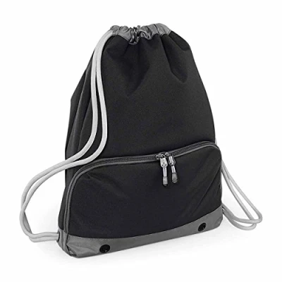 Image of BagBase BG542BLAC Athleisure Gymsac Black Bg542 Black, M