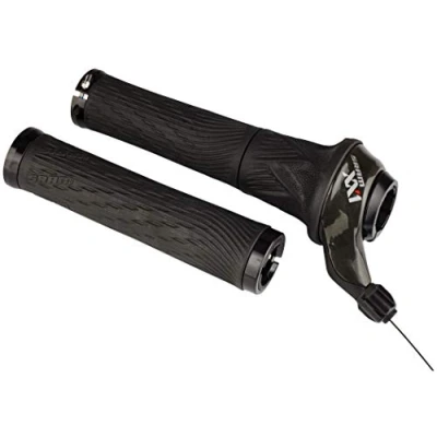 Image of Sram MTB XX1 Shifter Grip Shift 11 Speed Rear Red (Include Lock On Grip)