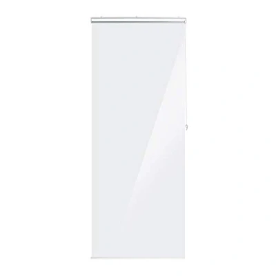 Image of Relaxdays Bathroom Roller Blind, Shower &amp; Bathtub, Water Repellent, Fast Drying, Ceiling Window, 80x240cm Transparent