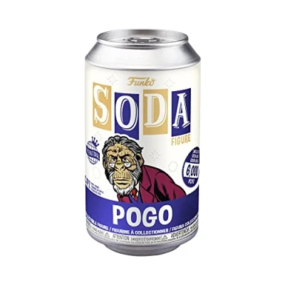 Image of Funko Vinyl SODA: Umbrella Academy Pogo Flocked Chase (Styles May Vary) Collectable Figure Gift Idea Official Merchandise Toys for Kids &amp; Adults TV Fans