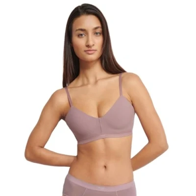 Image of Sloggi Women&#039;s Ever Ease P Bra, Foggy Mauve, Small