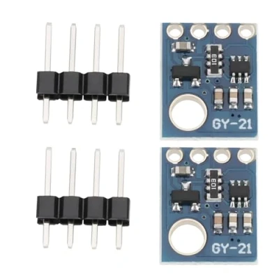 Image of ECSiNG 2Pcs 3V 5V DC I2C Temperature and Humidity Sensor GY 21 HTU21 SHT21 Replacement SI7021 Compatible with A rduino Raspberry Pi