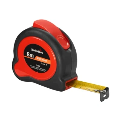 Image of Hultafors 367203 &quot;TK 8M&quot; Short Steel Tape Black/Grey