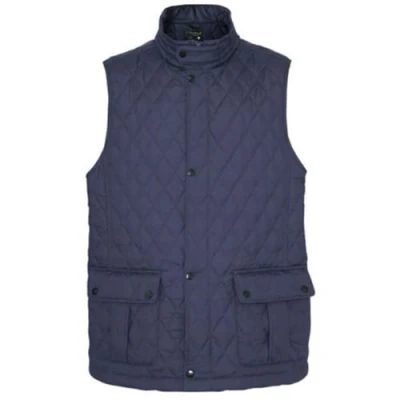 Image of Champion Mens Country Estate Ashby Diamond Quilt BodyWarmer Navy XXL