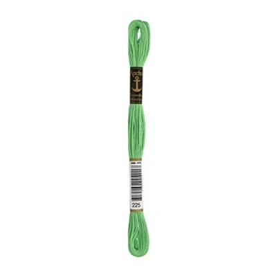 Image of Anchor Embroidery Thread, Cotton, 00225 Emerald Green, smaragdgrün