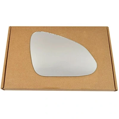 Image of Less4spares Wing Mirror Glass Right Compatible with Vauxhall Insignia 2008 2017 STICK ON Driver Off Side Convex