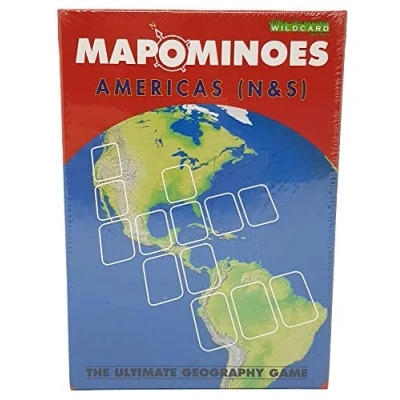Image of Wild Card Games Mapominoes Americas (North &amp; South)