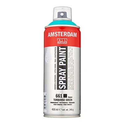 Image of Amsterdam Spray Paint 400 ml Turquoise Green 661 (17166610)
