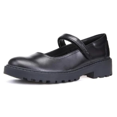 Image of Geox Girls J Casey P Ballerina, Black, 11.5 UK