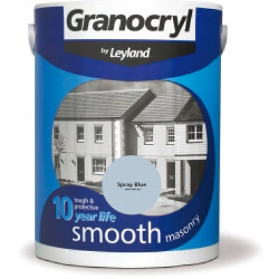 Image of Granocryl Smooth Masonry 5L Spray Blue