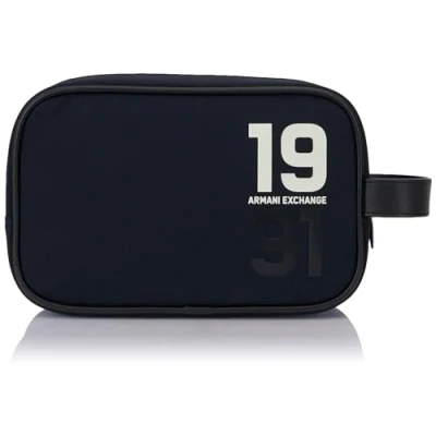 Image of Armani Exchange Men&#039;s Ninety one, front logo Beauty Black,One size