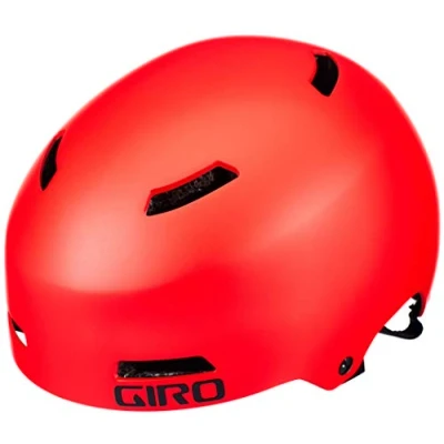 Image of Dime Bike FS Youth/Junior Cycling Helmet Matte Bright Red X Small